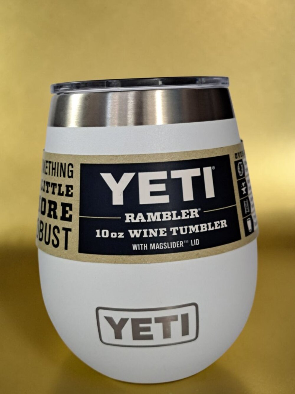 YETI RAMBLER® 10 OZ WINE TUMBLER WITH MAGSLIDER™ LID - New with tags